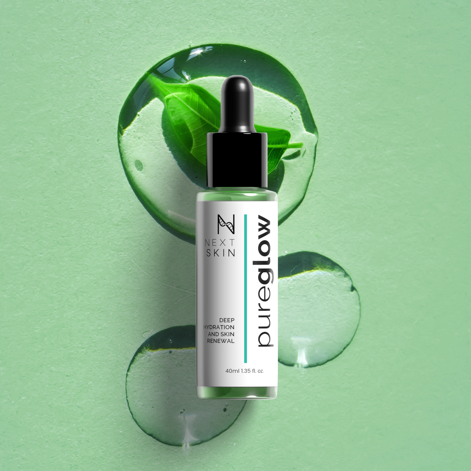 Vegan Pure Glow 40ml brightening facial serum