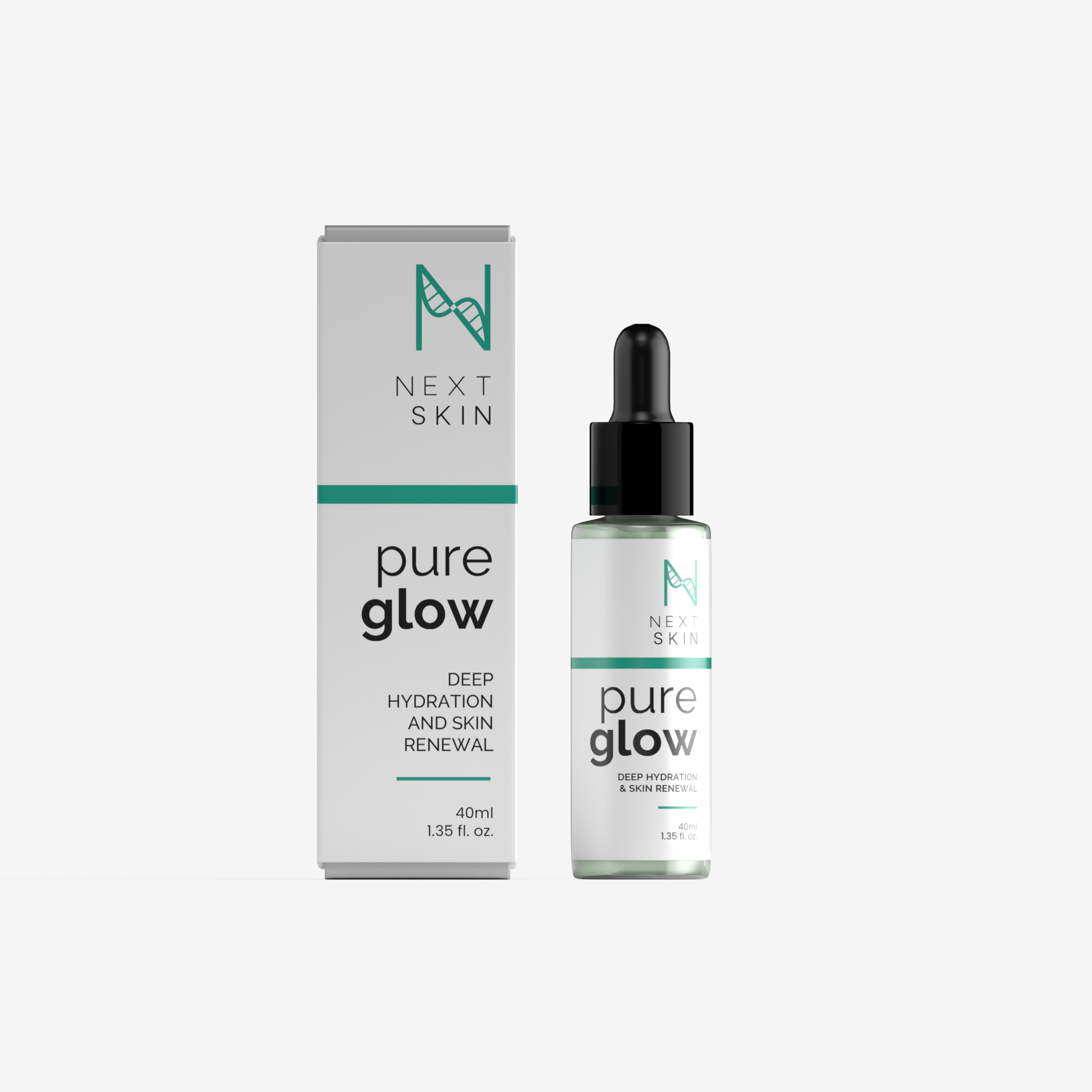 Vegan Pure Glow 40ml brightening facial serum