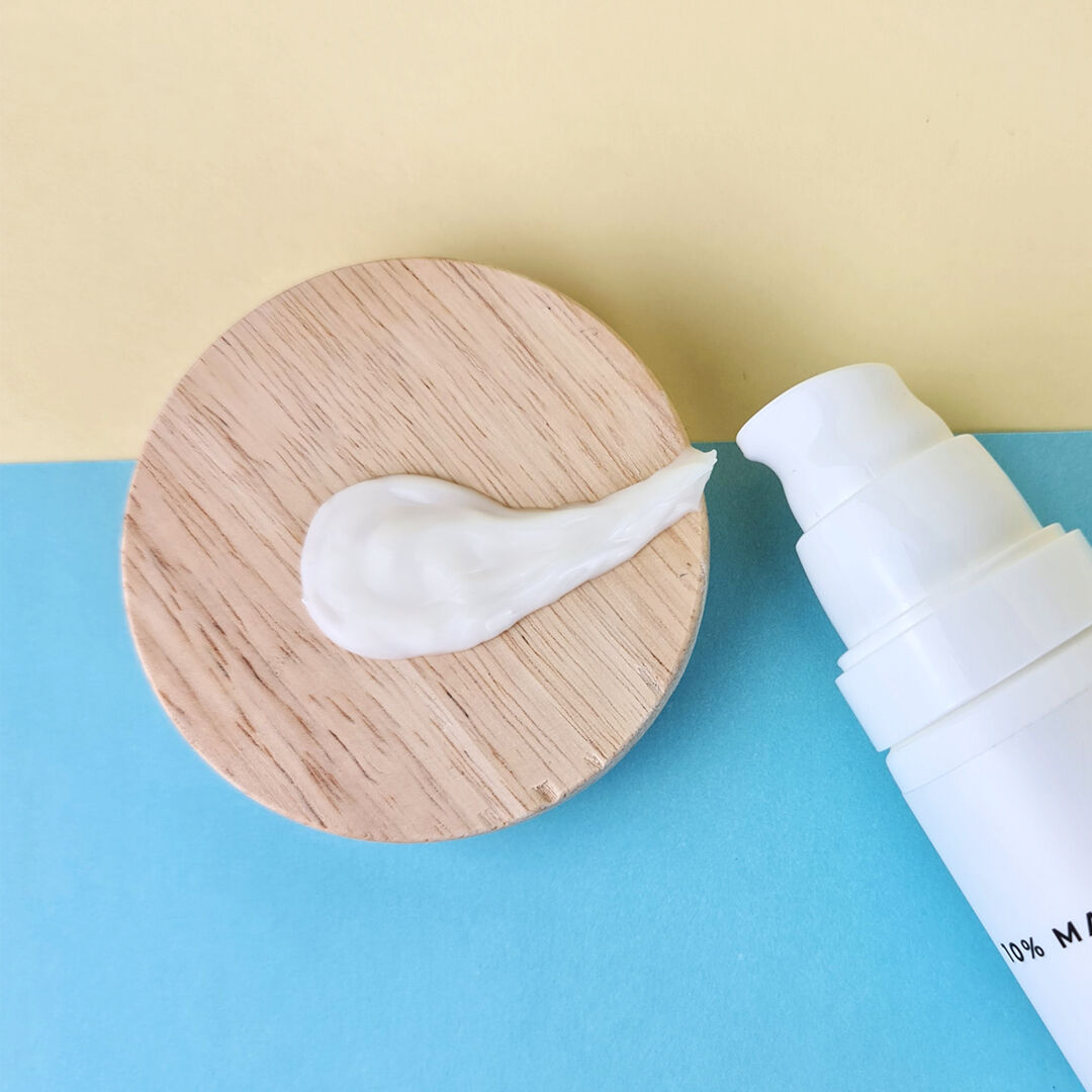 10% magnesium ascorbyl phosphate cream.